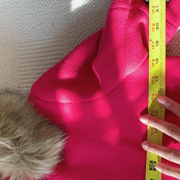 NWT JCrew Chateau Stadium Cloth Parka Coat Pink Size 2 - Picture 6 of 8